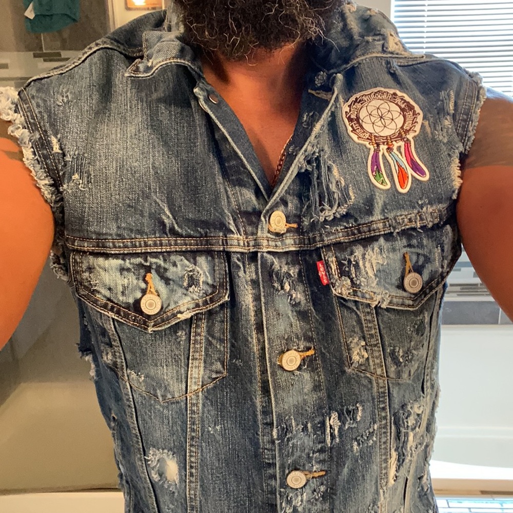Custom Denim Vest